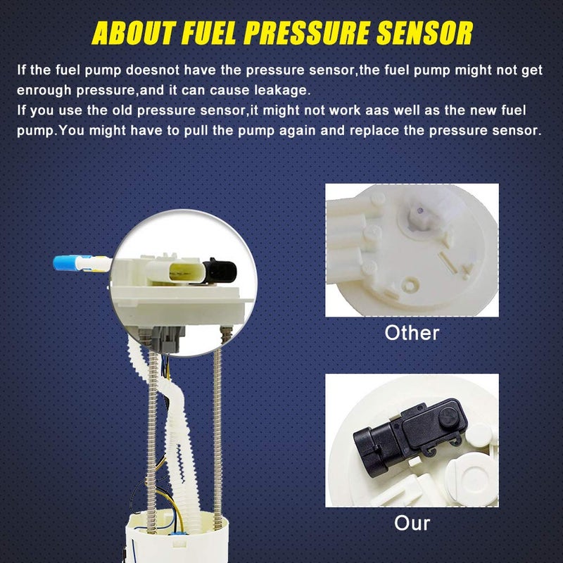 TOPSCOPE FP3527M - Fuel Pump Assembly E3527M fits 2000 2001 2002 Chevy S10 2.2L L4, GMC Sonoma 2.2L L4 - Image 3